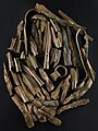 A selection of the bent, burnt and broken weapons from the Late Bronze Age assemblage from Duddingston Loch, Edinburgh.jpg