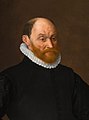 Adriaen Thomasz. Key - Portrait of a bearded gentleman, bust-length, wearing black and a ruff.jpg