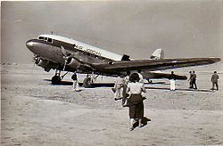 Douglas DC-3 der Air Jordan im Jahr 1952