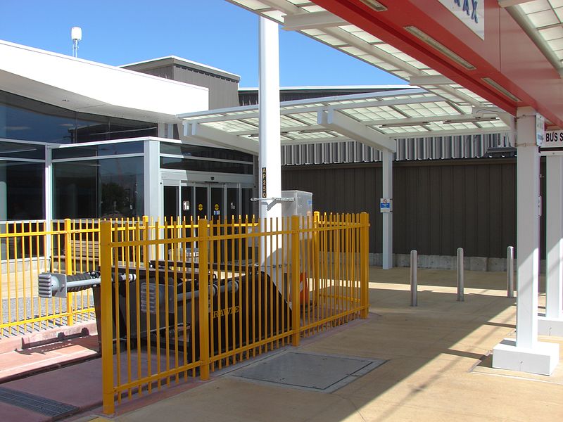 File:Airport Terminal 1 entrance from Airport station, Aug 15.jpg