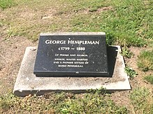 Grave of George Hempleman at Akaroa Cemetery