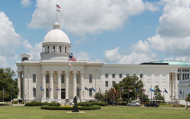 Image: Alabama State Capitol, Montgomery, South view 20160713 1