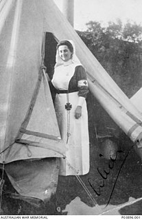 Alice Cashin Australian WWI military nurse