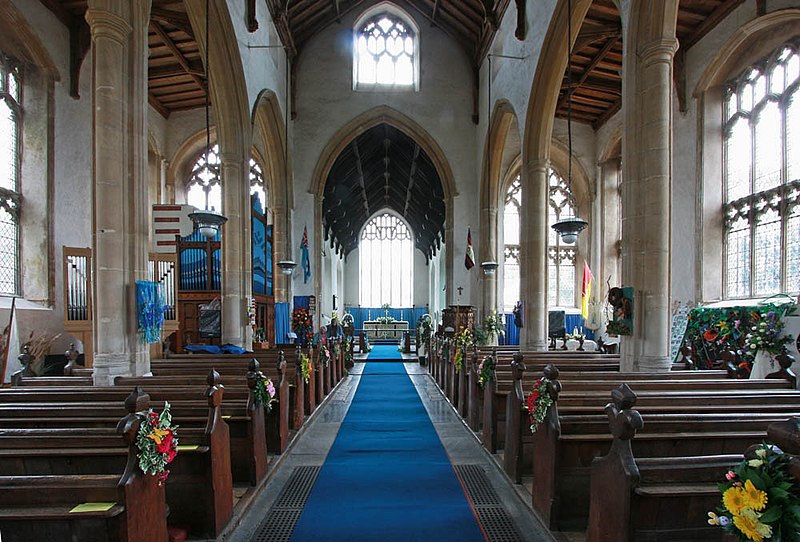 File:All Saints nave Swanton Morley.jpg