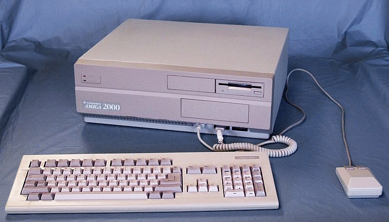 Illustration Commodore Amiga 2000