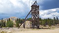 An Abandoned Mine's Headframe near Leadville, Colorado.jpg