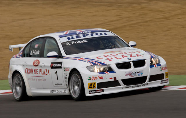 Andy Priaulx, BMW 320si, 2008 WTCC round, Brands Hatch