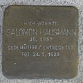 Ansbach Stolperstein Hausmann, Salomon.jpg