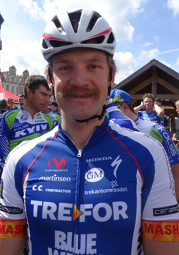 Quaade at the 2014 Paris–Arras Tour