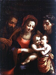 Sacra Famiglia con Santa Elisabetta e San Giovannino, 1600-1610 (Fondazione Cariplo)