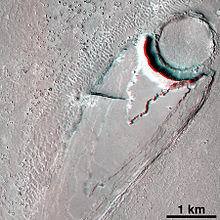 3-D Anaglyph of Giant Current Ripples in Athabasca Valles, Mars Athabasca Valles channel.jpg
