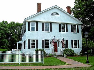 <span class="mw-page-title-main">Augustus Post House</span> Historic house in Connecticut, United States