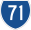 Australian state route 71.svg
