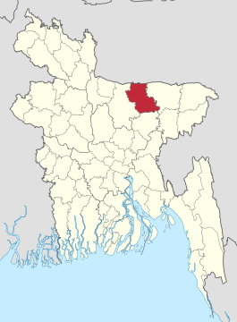 Distrikt Netrakona in Bangladesch