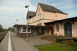 Bahnhof Wildeshausen (Rückseite)