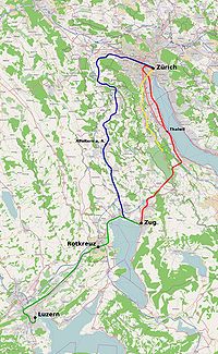 Thalwil–Arth-Goldau railway