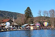 Deutsch: Ballons der Montgolfiade am Tegernsee in Bad Wiessee