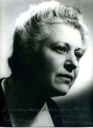 <span class="mw-page-title-main">Barbara Giuranna</span> Italian pianist and composer