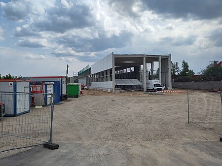 Baustelle Stadler Betriebswerk Rendsburg