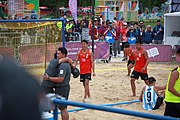 Deutsch: Beachhandball bei den Olympischen Jugendspielen 2018; Tag 5, 10. November 2018; Jungen, Hauptrunde - Thailand-Argentinien 2:1 English: Beach handball at the 2018 Summer Youth Olympics at 11 October 2018 – Boys Main Round – Thailand-Argentina 2:1