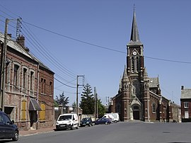 Beauvois-en-Cambrésis'teki kilise