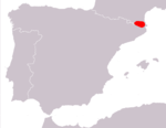 Belisarius xambeui distribution map.png