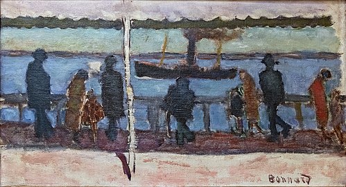   La promenade au bord de la rivière 1919