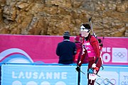 Deutsch: Biathlon bei den Olympischen Winter-Jugendspielen 2020 in Lausanne; Tag 2, 11. Januar 2020; Einzel männlich English: Biathlonl at the 2020 Winter Youth Olympics in Lausanne at 11 January 2020 – Individual men