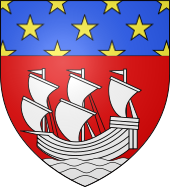 Représentation du blason de Paris sous la Deuxième République.