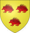 Фамильный герб из Le Hérissé.svg