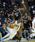 Gordon con la camiseta de los Bobcats.