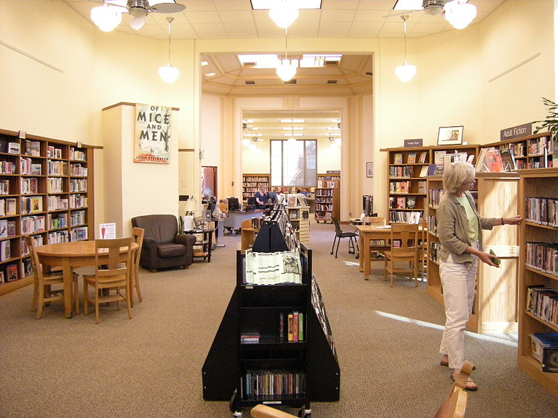 File:Bremerton, WA public library interior.jpg