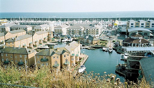 Brighton Marina, Sussex, UK