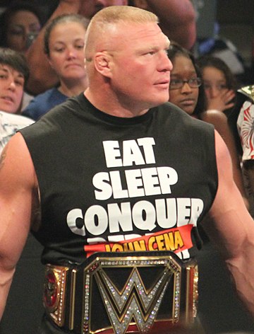 Brock Lesnar had become the WWE World Heavyweight Champion by August 2014