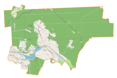 Mapa lokalizacyjna gminy Brody