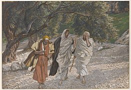 The Pilgrims of Emmaus on the Road