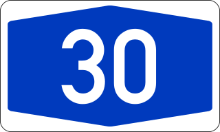 Bundesautobahn 30 federal motorway in Germany