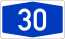 Bundesautobahn 30 number.svg