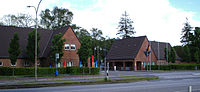 Haupttor der Bundespolizeiakademie in Lübeck