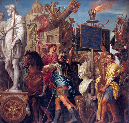 Caesar’s Triumph, by Peter Paul Rubens and Erasmus Quellinus II