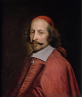 Cardinal Mazarin Catholic cardinal (1602–1661)
