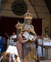 Centenaire du couronnement de la statue de Sainte-Anne la Palud le 25 août 2013.
