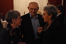 Jiří Müller (uprostřed) na setkání chartistů (2017)