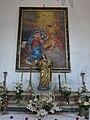 Tableau de l'Assomption dans l'église de Chavailles