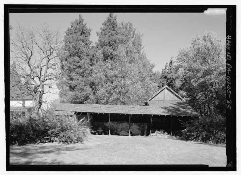 File:Chichester Friends Meeting House, 611 Meetinghouse Road, Boothwyn, Delaware County, PA HABS PA-6225-35.tif