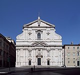 Церковь Иль-Джезу. Главный фасад. 1568—1584, Рим