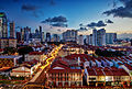 Chinatown at Sunset , Singapore 2013 (8437779104).jpg