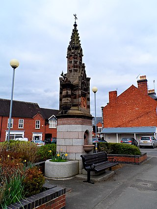 <span class="mw-page-title-main">Churton Memorial Fountain</span> Historic site in Shropshire, England