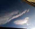 Cirrocumulus lenticularis clouds