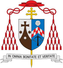 Coat of arms of Anastasio Alberto Ballestrero.svg